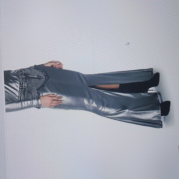 Denim Maxi Skirt - Picture 3 of 4